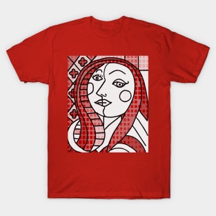 portrait cubism T-Shirt